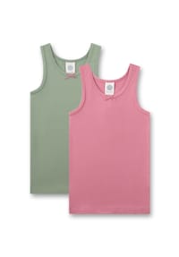 Sanetta - Unterhemd, 2er-Pack, für Kinder - 3519 MAGNOLIA