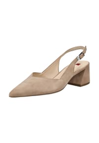 hōgl - Veloursleder Pumps - Taupe