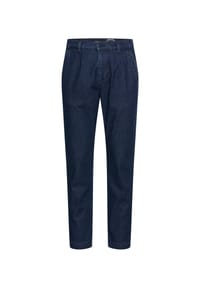 camel active - Lässige Relaxed Fit Chino in Jeans-Optik - Indigoblau