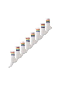 nur die - Freizeitsocken Good Vibes Motiv Statement Socken Tennissocken - Be Happy