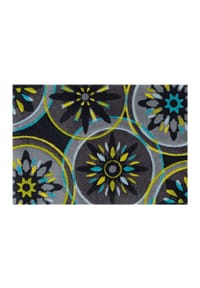 Kayoom - Living Fußmatte 40 Blau 64cm x 168cm - blau (BxL) 64 x 168 cm