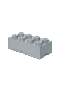 LEGO® - LEGO Aufbewahrungsbox Storage Brick 8 - Grey, Kunststoff, 50 x 25 cm - 