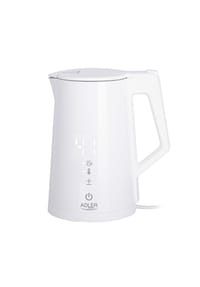 COFI - Adler AD 1345 STRIX-Wasserkocher 1,7 L, 2200W, LED-Touch - Weiß - Weiß 26 × 22 × 16 cm