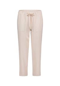 BETTY & CO - Casual-Hose mit elastischem Bund - Taupe/Cream