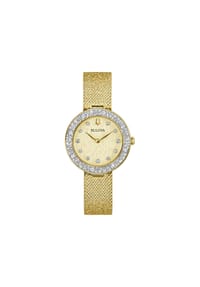 BULOVA CRYSTAL COLLECTION - Damen Armbanduhr "98L321" - GOLD