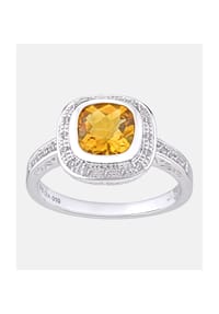 Diamant L'eternel - Ring, mit 0.1 ct Diamant, 375 Weißgold - white gold
