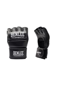 BENLEE™ - Leder MMA Kampfhandschuhe IRONPAW - Black/White