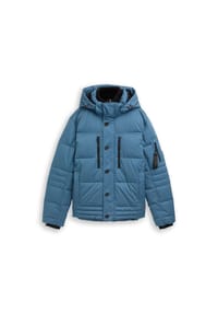 TOM TAILOR - Puffer-Jacke, Stehkragen, für Herren - 29999 BLACK