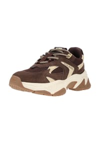 STEVE MADDEN - Leder/Textil Sneaker AMPLE - Braun