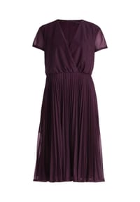 Vera Mont - Cocktailkleid mit Plissee - Purple/Purple