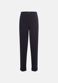 olsen - Hose zum Reinschlüpfen - Black