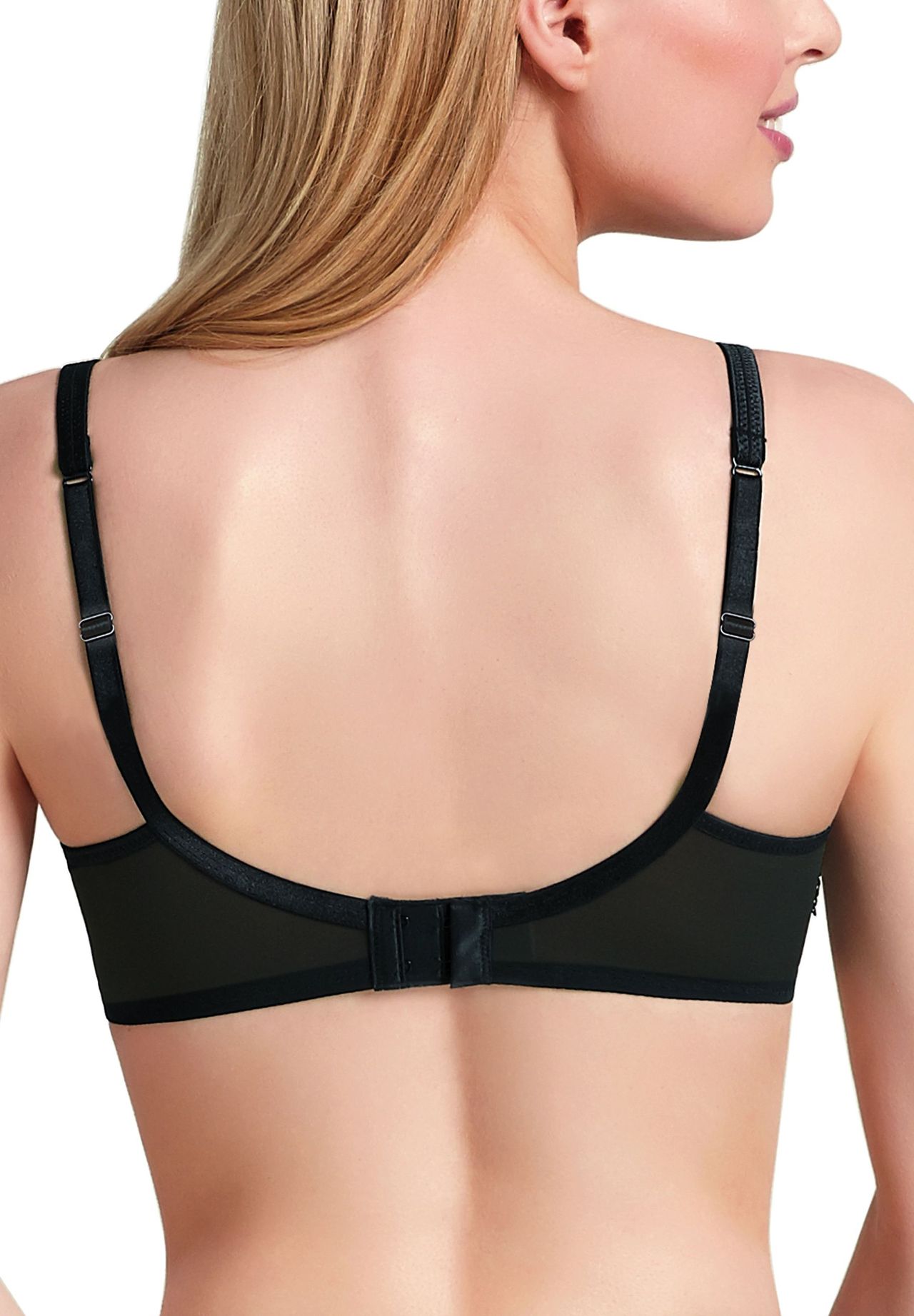 Rosa Faia Lace Rose BüGelloser Bh, Zierschleife, Softcups, FüR Damen, Schwarz, 65A-image