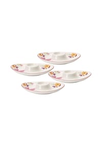 Villeroy & Boch Eierbecher Mariefleur Basic 4er Set bunt - MARIEFLEUR BASIC - bunt