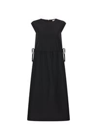 camel active - Kleid mit Tunnelzug - Kaviar