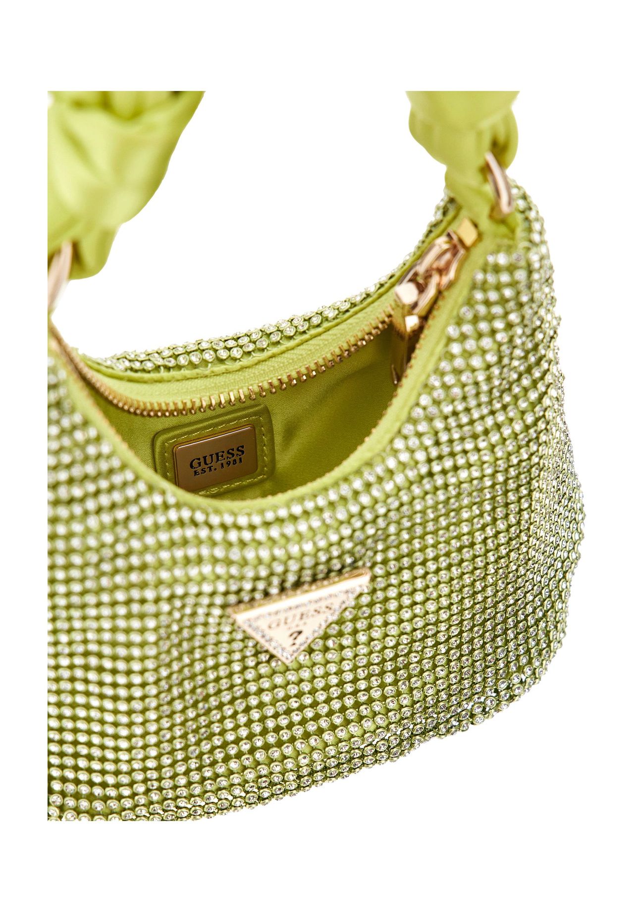GUESS Schultertasche, Strass, Emblem, für Damen | GALERIA