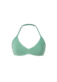 YEAZ - Feminines Neckholder Sport-BH Top FLY - blau