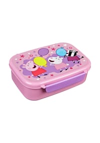 COFI - Lunchbox Rosa Brotdose 18 x 14 x 6 cm Snackbox für Schule unterwegs - Rosa 18 x 14 x 6 cm