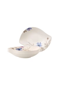 Villeroy & Boch Schalen Mariefleur Gris Serve & Salad 29 x 21 cm 6er Set bunt - MARIEFLEUR - bunt