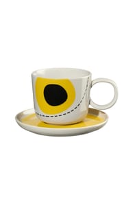 ASA - Variete Kaffeetasse mit Unterteller - Salto Du Soleil