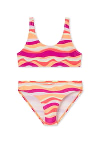 SCHIESSER - Bustier-Bikini Aqua Teens - vivid red