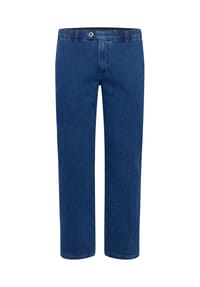 redpoint - Chino Jeans mit Comfort Stretch und elastischem Bund MIDLAND - blue black
