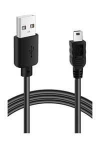MANIKE - Mini USB 2.0 High Speed Kabel 5 Meter - schwarz