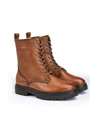 LLOYD - Schnür-Stiefeletten für Damen - cognac