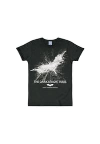 LOGOSHIRT® - T-Shirt Slimfit Batman - The Dark Knight Rises - black