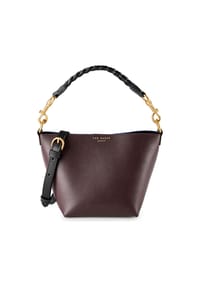 TED BAKER Wynola - Wynola Schultertasche Leder 20 cm - wine