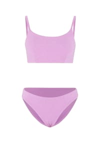 CHIEMSEE - Bikini-Set in Smoke Fabric Bikini Tight Fit - 15-3214 Orchid
