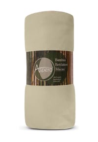 Aspero® - Bambus Spannbettlaken Macau - Altrosa