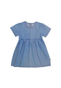 maximo® - MINI GIRL-Kleid, Denim-Optik - denim