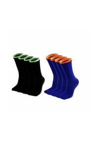 MUNADUNA - 4er-Pack Anti-Rutsch Socken – zweilagiges Bündchen Fitness-Socken,Handgekettelt,Anti-Rutsch - Bunt Mix