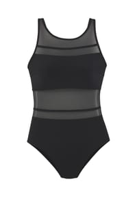 LASCANA - Badeanzug Masha, Mesh, für Damen - 4215/ BLACK