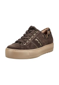 paul green - Veloursleder Sneaker - Mocca