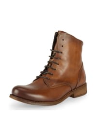 Felmini - Leder Stiefelette - Braun