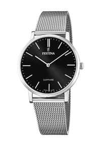 FESTINA SWISS MADE - Damen Armbanduhr "F20014" - SILBER