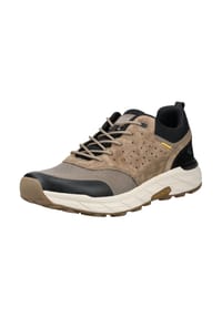 camel active - Sneaker, Label, für Herren - 491 SCHLAMM/ SCHW