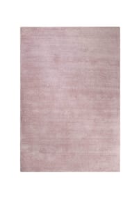 ESPRIT - Hochflorteppich #loft - Weicher Hochflor Teppich für Wohn- & Schlafzimmer - rosa
