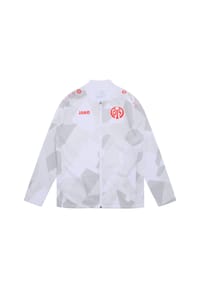 JAKO - Trainingsjacke Mainz 05, Stehkragen, für Kinder - GRAU/WEISS