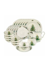 Seltmann Weiden Teeservice Marieluise Weihnachten 20er Set bunt - MARIELUISE - bunt