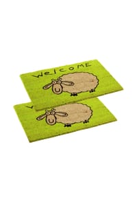 ASTRA ® - Fußmatte COCO STYLE 2ER SET - Beige - 40 x 60 cm