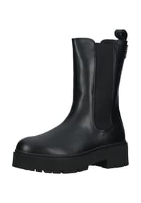 BULLBOXER - Lederimitat/Textil Stiefelette - Schwarz