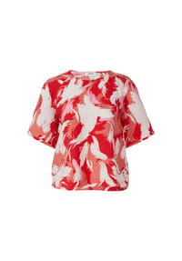 s.Oliver - Shirtbluse, verkürzt, für Damen - 30A1 RED