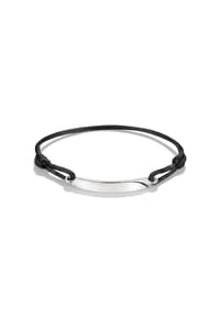 Thomas Sabo - Textilarmband schwarz - silberfarben
