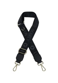 HEY MARLY - Taschenriemen Signature für Damen - BLACK