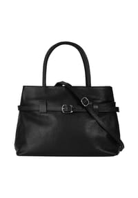 Cluty - Handtasche Echt Leder, Made In Italy - beige