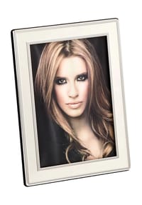 WALTHER GLAS - Portraitrahmen "Lola", Metall, 10x15cm - silber