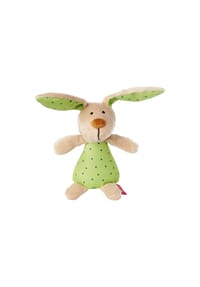 sigikid® - Rassel-Greifling RedStars ,  für Babys und Kleinkinder - hellgrün