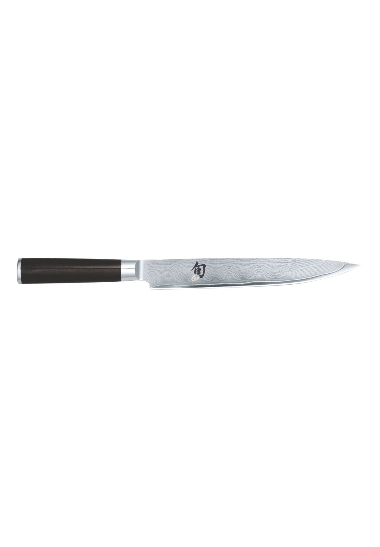 KAI Shun Classic japanisches Schinkenmesser 23 cm Klingenlänge - Damastmesser 32 Lagen VG MAX Kern - 61 (±1) HRC - Pakkaholzgriff - Made in Japan - Fleischmesser geschmiedet - Bild 9